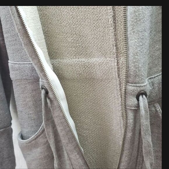 Rivet Utility Lightweight Heather Gray Maven French Terry Jumpsuit Romper Small - Picture 9 of 16